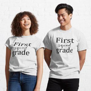 First Grade Squad School Tshirt - S,M,L,XL